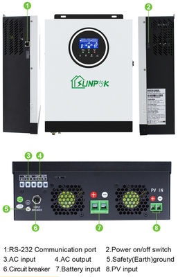 Sunpok 48v Solar Inverter Sunpok Hybrid Off Grid Inverter Inverter Product
