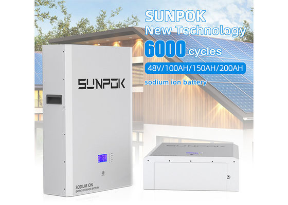 BMS High Capacity Sodium Ion Battery Performance -20°C To 60°C