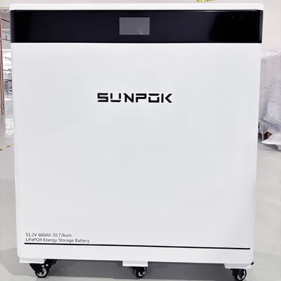51.2v 600ah Lifepo4 48v Battery 30kwh Lithium Battery With Wheels For Solar Energy Battery Storage System