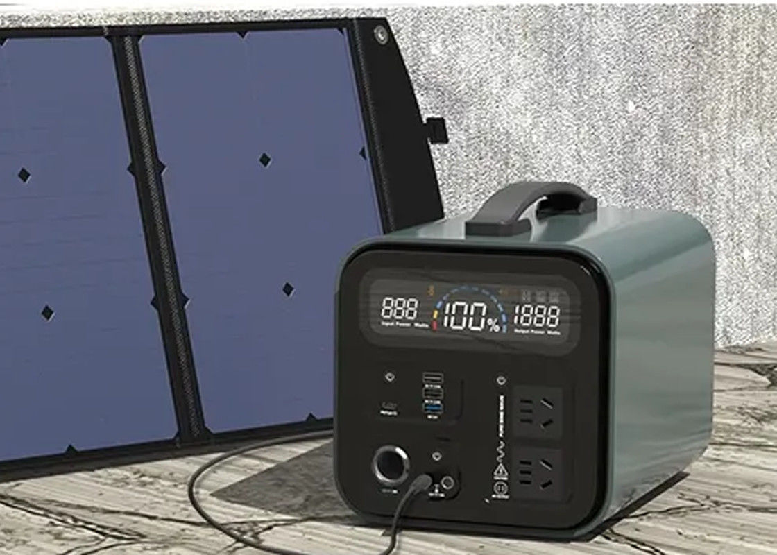 Dc Ac 500W 600w 1000W 리튬 밧데리 뱅크 가지고 다닐 수 있는 동력화차 고속 충전 지원