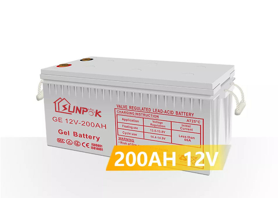12V 50Ah 100Ah 150Ah 겔 전지 : 최적 태양 에너지 저장을 선포크와 즐기세요