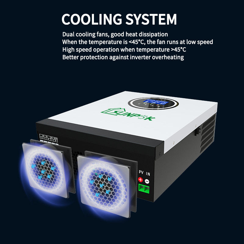 전력망 오프 그리드 태양 인버터 가정용 하이브리드 오프 그리드 인버터 위의 선포크 5 kw 6 kw 7 kw