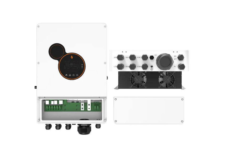 선포크 5 킬로볼트 암페어 햄프프트 450vdc 피프 입력 220v 48v 5 kw 온 - 오프식이 그리드 제휴 하이브리드 태양 에너지 인버터