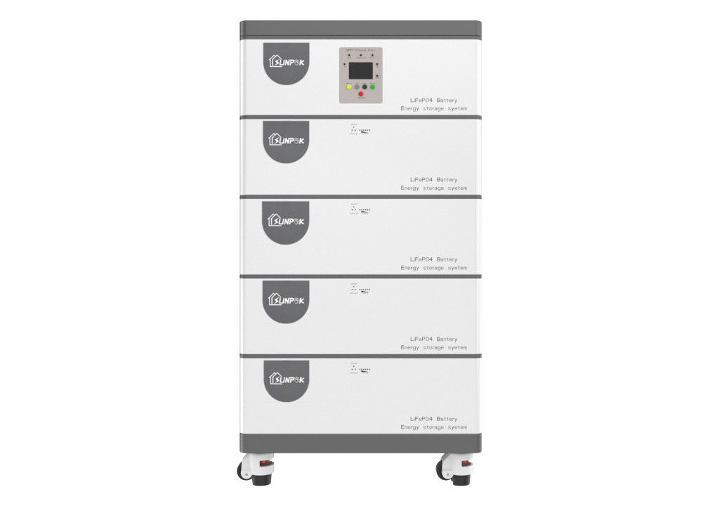 그리드 태양광 시스템 48V 흰색 색상에서 10kw 완료