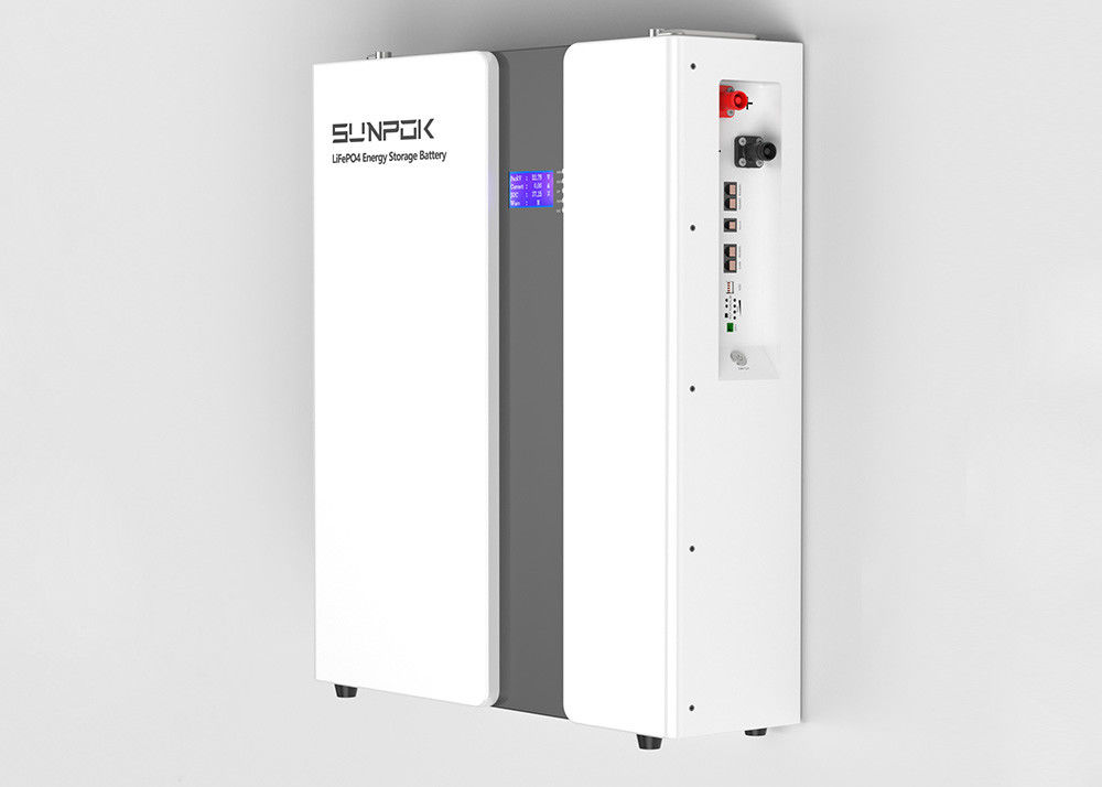 백색 가정용 전력 저장 시스템 48V 100Ah 200Ah 5kwh 10kwh 20kwh 리온 배터리 뱅크