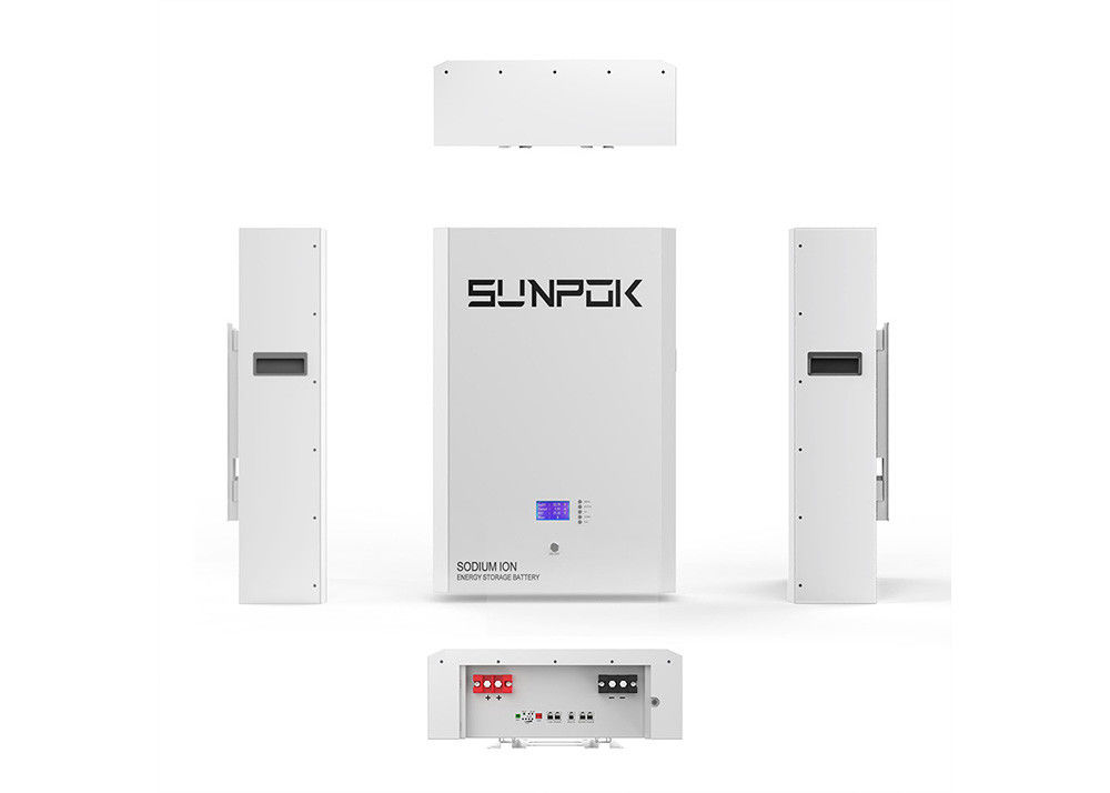높은 내구성 나트륨 이온 배터리 SP-48100-BG-NA 5-30 KWh 출력 전력 범위