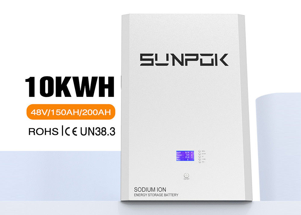 명소 전압 48V 51.2V 나트륨 이온 배터리 IEC62619 높은 용량