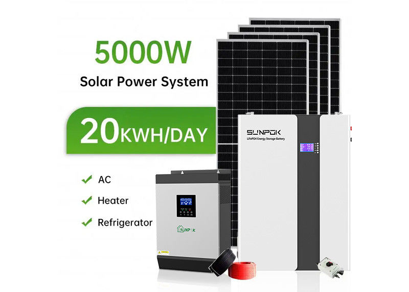 공장 도매 10kw 태양광 발전 시스템 3kw 5kw 10kw 20kw 30kw 50kw 100kw 하이브리드 태양광 시스템