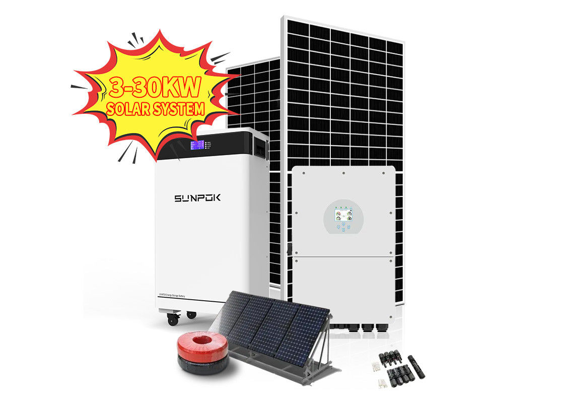 리?? 배터리와 태양 에너지 시스템 20kw 15kw 16kw 10kw 전력 시스템 태양 에너지 저장 시스템