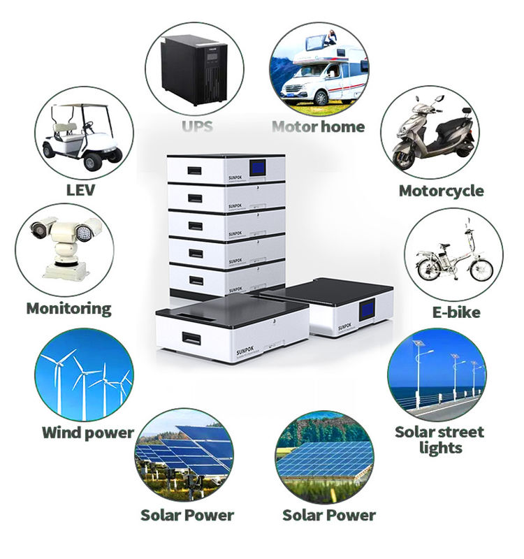 고전압 주축 배터리 5kwh/10kwh/20kwh Ess 분리형
