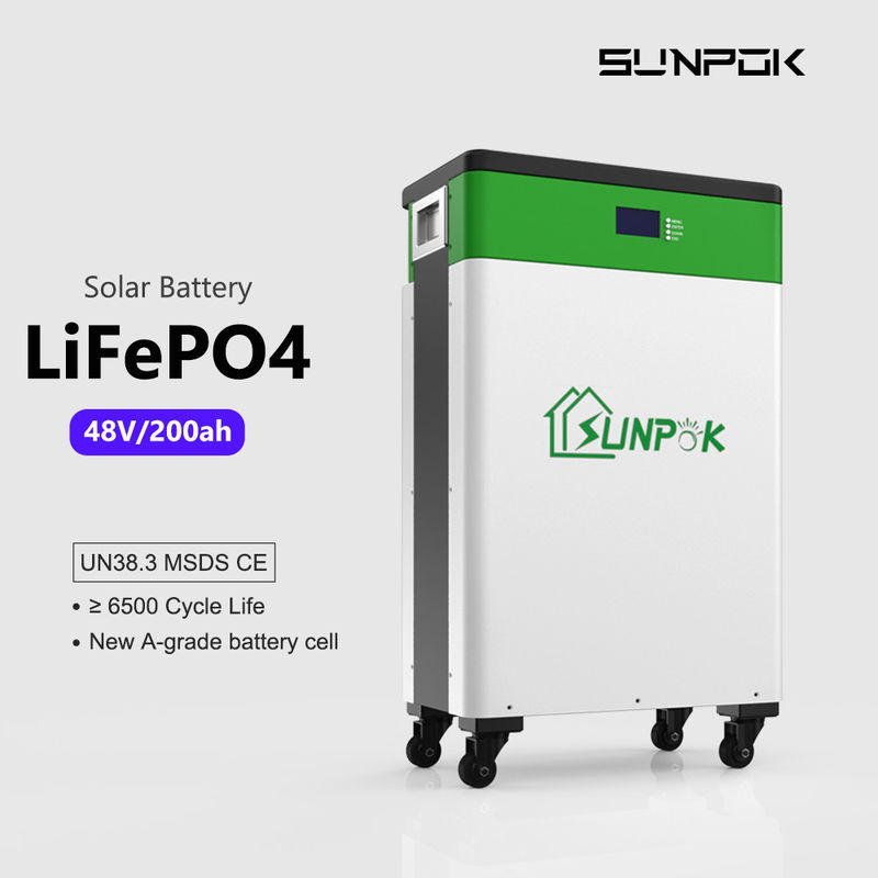 새로운 디자인 전력 벽 5kw Lifepo4 48v 200ah 벽 10kwh 가정 리?? 배터리 51.2v 태양 전지