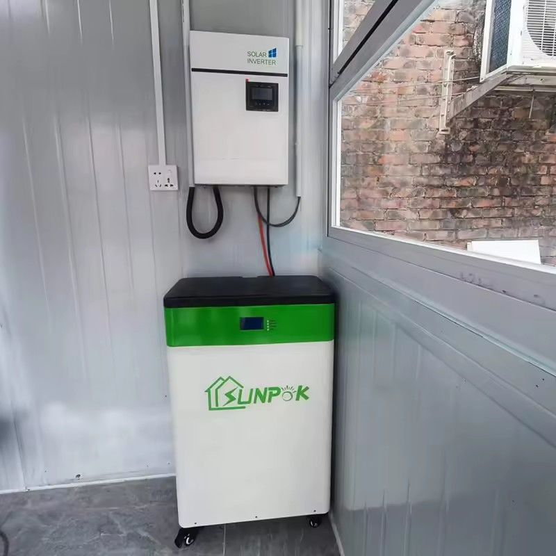 깊은 사이클 LiFePO4 태양 리?? 이온 배터리 10kwh 48v 200ah 가정용 태양 에너지 시스템