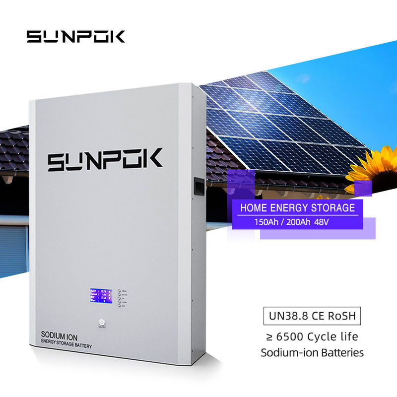 48V 5kwh 나트륨 이온 배터리 나트륨 이온 저장 배터리 태양 전력 은행 전력 벽 나트륨 이온 재충전 배터리