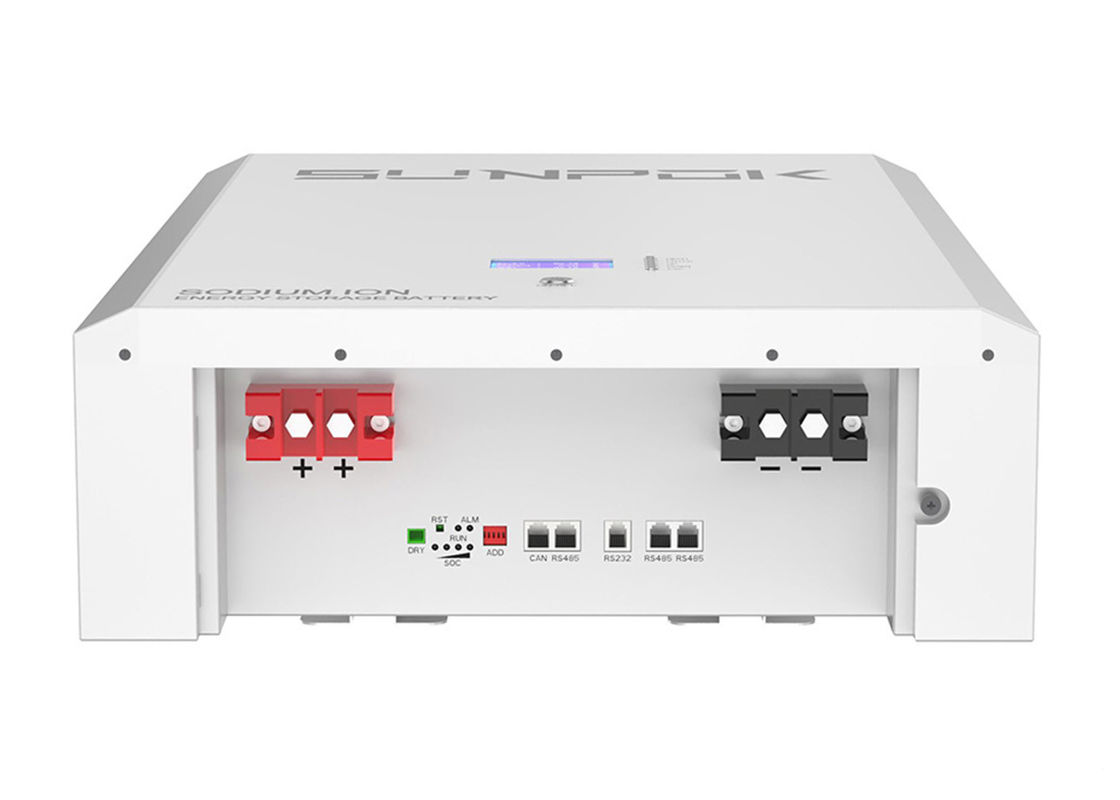 48V 벽에 장착된 나트륨 이온 배터리 저장 시스템 100ah 150ah 200ah 5kwh 10kwh 20kwh