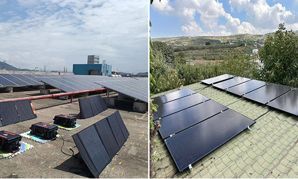 태양광 에너지 시스템 격리 48v 리?? 배터리 3kw 8kw 10kw 태양 에너지 시스템 키트