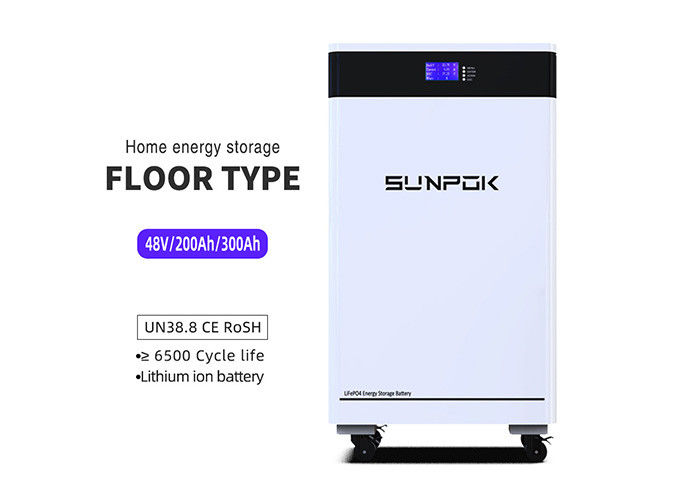 48V 300Ah 리?? 태양전지 15kWh 바닥에 장착된 모바일 51.2V 48V Lifepo4 배터리 300Ah 가정용 에너지 저장 시스템