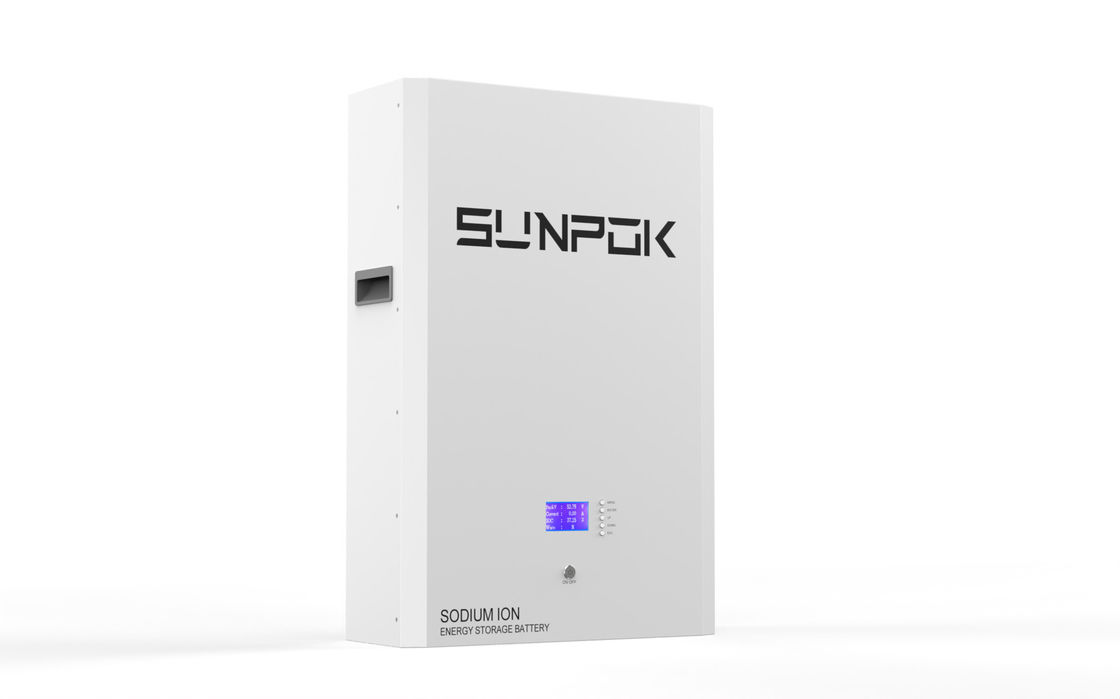 48V 벽에 장착 된 나트륨 이온 배터리 100ah 150ah 200ah 5kwh 10kwh 20kwh 저장 시스템