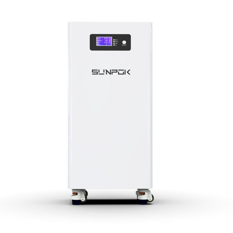 51.2V 15kWh 등급 태양 에너지 저장용 48V 300Ah LiFePO4 리?? 이온 배터리 팩