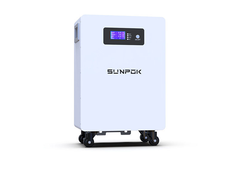 25.6V 300Ah LiFePO4 태양전지 7.68kWh 통신 백업 전력 CAN 버스 제어