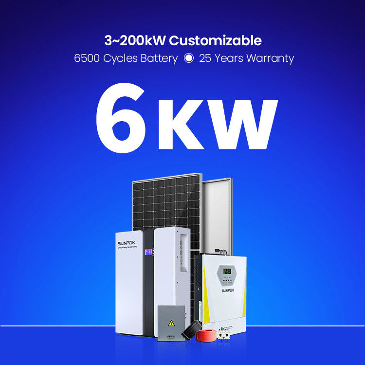 전체 세트 5KWH 3KWH 6KW 8KW 10KW 10KWH 15KW 하이브리드 태양 에너지 전력 저장 시스템 태양 전지